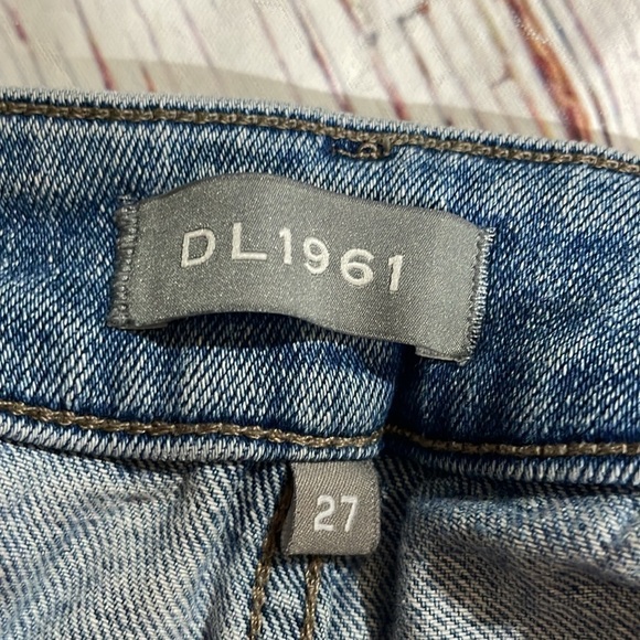 DL1961 Susie High Waist Tapered Crop Slim Jeans In Addison - Picture 4 of 11